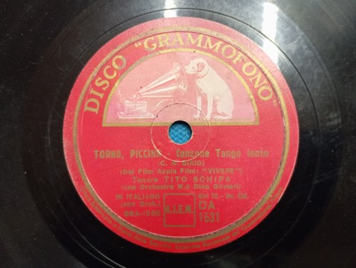 Disco giri tito schipa - 78,