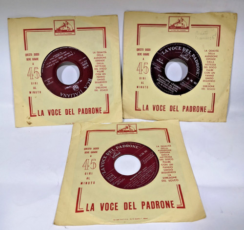 Cofanetto giri vinili - 45,