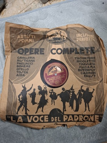 Disco giri grammofono voce - 78,